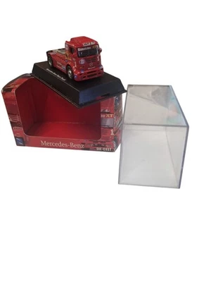 NEW RAY DIE CAST MODEL MERCEDES BENZ RACE TRUCK 1/87 06396 - Immagine 1 di 3