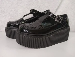 Demonia 3" Plateau Pleaser Creeper 214 Erwachsene Damenschuhe BESCHREIBUNG LESEN - Bild 1 von 9