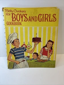 Vintage Betty Crocker's New Boys And Girls Kochbuch 1973 Kinder Kinder Rezepte - Bild 1 von 16