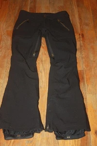 BURTON Women Black Da Nang Dryride Ski Snowboard Pants Size S - Picture 1 of 5