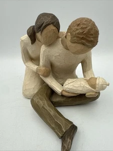 Willow Tree "New Life" New Parents Admire Baby 2000 Susan Lordi Demdaco VTG - Bild 1 von 8