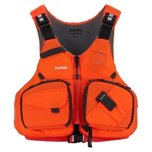 NRS Chinook Fishing PFD, Flare, X-Small/Medium - Picture 1 of 2