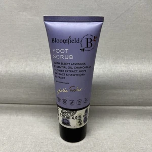Bloomfield Fußpflege Fußpeeling schläfriger Lavendel ätherisches Öl Julie Foster 4 Floz - Bild 1 von 6