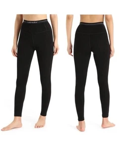 Icebreaker Merino 260 Tech Leggings Schwarz Damen Größe S - Bild 1 von 20