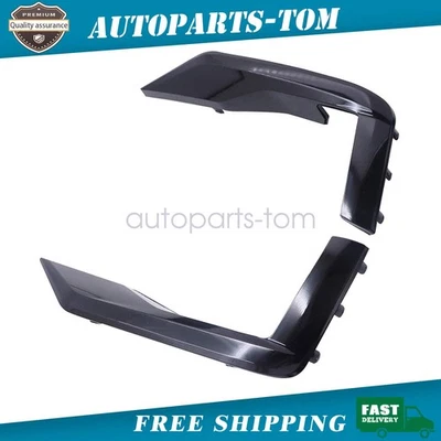 Fit Cadillac Escalade 2021-2023 Gloss Black Front Bumper Face Bar Trim Molding - Image 1 of 4