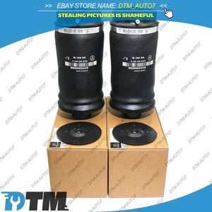 2PC Rear Air Bag Suspension Springs For 2017-2019 GLS450 GL350 ML350 1663200325 - Picture 1 of 6