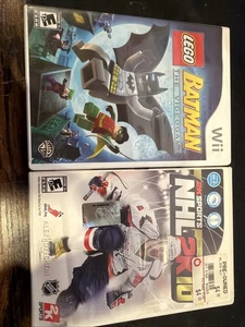 WII Spiele Lot 9 Spiele (Just Dance, MLB2K, NBA2K, Lego Batman, NHL2K, Glee, Ext) - Bild 1 von 5