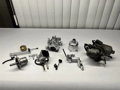 Lote de piezas de carburador Datsun Roadster 1969 2000CC como está Foto 1 de 4