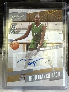 2021 Panini Chronicles Prestige #PBIDB, IBOU BADJI RC Auto Autograph Celtics - Picture 1 of 2