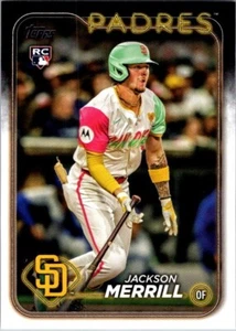 2024 Topps Update Jackson Merrill Rookie RC San Diego Padres US210 - Picture 1 of 2