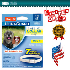 Hartz UltraGuard Flea & Tick Collar for Dogs & Puppies 26", 7 Month Protection