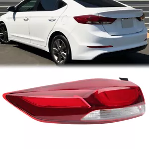 Conjunto de luz trasera exterior izquierda para Hyundai Elantra 2017-2018 - Imagen 1 de 12
