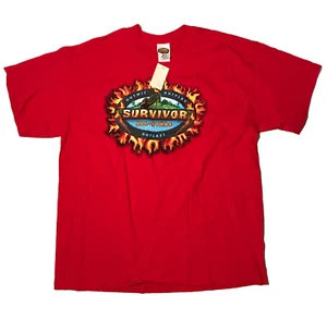 Survivor Outlast T Shirt w/Tags New** Deadstock - XL - Picture 1 of 3