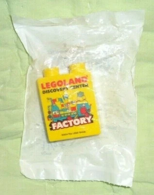 Legoland Discovery Center Yellow Duplo Piece NIP 2014 The Lego factory - Image 1 of 3