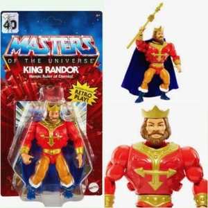 Masters of the Universe Origins MOTU King Randor Figure Fan Favorites IN STOCK - Picture 1 of 5