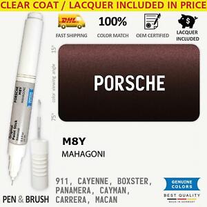 M8Y Touch Up Paint for Porsche Black 911 CAYENNE BOXSTER PANAMERA CAYMAN CARRERA