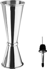 Japanese Style Jigger – Misurino in Acciaio Inossidabile per Cocktail, 304 Stain