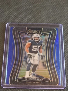2024 Panini Select ERIC KENDRICKS Blue Suite Level /99 #337 Dallas Cowboys - Foto 1 di 2