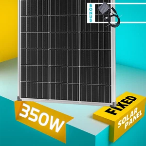 Sunpowers12V 350W Solar Panel Mono Home Caravan Camping Power Charging Battery - Picture 1 of 12