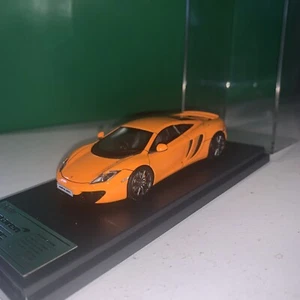 Hpi Racing 1.43 Resin Mclaren Hp4-12c Orange Mint Rare Colour Modrl - Picture 1 of 8