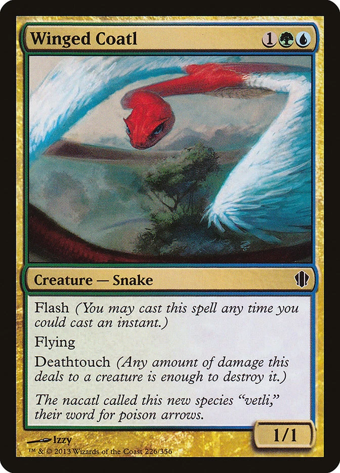 1x Winged Coatl - NM - Commander set - SPARROW MAGIC - Image 1 of 1