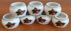 Juego de 7 servilleteros manzanas colección Citation Cades Cove usado en excelente estado - Imagen 1 de 5