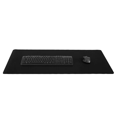 Mauspad schwarz XXL 90 x 40 cm Mousepad rutschfest Silent Monsters Gaming Office