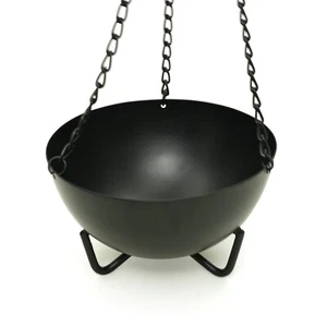 Quemador - Caldero negro colgante grande - Imagen 1 de 3