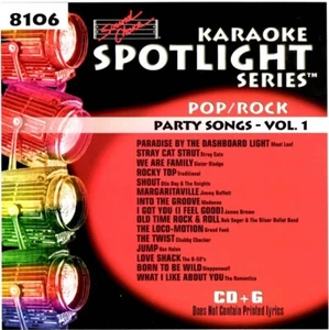 SOUND CHOICE KARAOKE PARTY DANCE HITS cdg CD+G SC8106 HARD TO FIND 15 SONGS - Picture 1 of 1