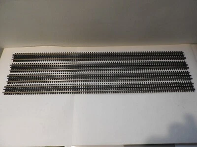 ATLAS 3 Rail O scale 40" NICKEL SILVER RIGID TRACK LOT Of 4 PIECES - Image 1 of 4