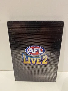 AFL Live 2 Limited Collectors Edition Steelbook - Xbox 360 No Game - NO MANUAL - Picture 1 of 3