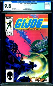 GI JOE A REAL AMERICAN HERO 36 CGC 9.8 WP Copper Age MARVEL COMICS 1985 - Picture 1 of 1