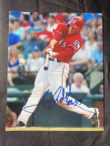 Jim Adduci Texas Rangers Signed Auto Autographed 8x10 Photo - Picture 1 of 3