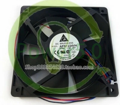 1pcs   AFB1224VH fan  24V 0.35A 3wire 120*120*25mm - Image 1 of 3