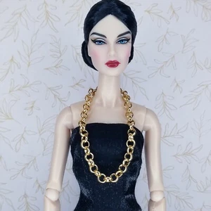 Fashion Royalty NuFace Poppy Parker Integrity Toys Jewelry Basic Gold Necklace - Picture 1 of 2