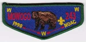 ORDEN DER PFEILKLAPPE - MOWOGO - LODGE #243 - S43 - NOAC 1998 - Bild 1 von 1