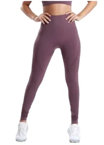 Gymshark Damen L Energy Seamless Leggings Lila Perforiert Large - Bild 1 von 7