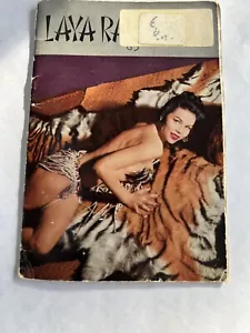 vintage LAYA RAKI in 3-D 2/6 MAGAZINE BRITISH, A. Halle Ltd. 1950s - Picture 1 of 4