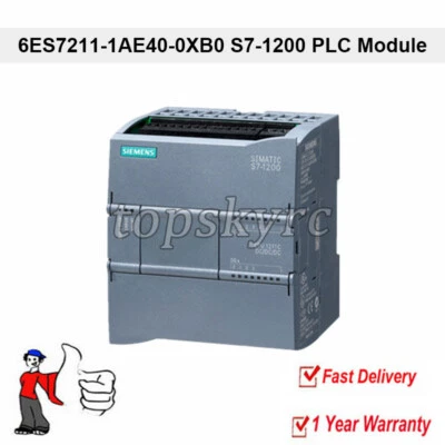 6ES7211-1AE40-0XB0 S7-1200 PLC Module CPU Module 1211C for SIEMENS SIMATIC ty23 - Image 1 of 2