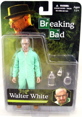Figura de acción exclusiva de Walter White Breaking Bad 2013 NYCC Mezco nueva en caja Foto 1 de 3