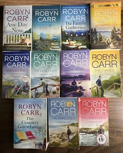 Robyn Carr Lot of 11 PB Bks Sullivan's Crossing Thunder Point Virgin River + - Picture 1 of 16