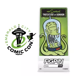 FiGPiN Kang #1068 LE500 Simpsons Treehouse of Horror ECCC exklusiv *GESPERRT* - Bild 1 von 3