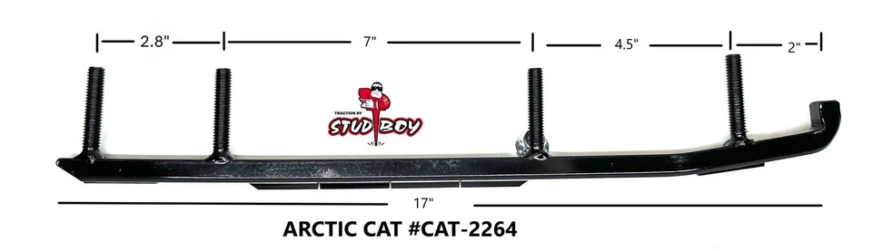 Barra modeladora Stud Boy CAT-S2264-75 Stud Boy Arctic Cat 7,5" carburo Foto 1 de 1