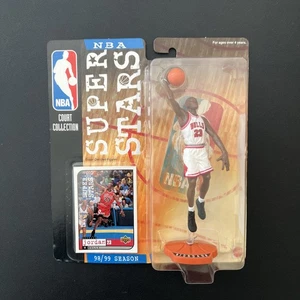 Figurina Mattel NBA Superstars Michael Jordan 1998-1999 nuova con cartellino - Foto 1 di 5
