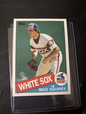 1985 Topps 543 Mike Squires - Image 1 of 2