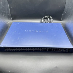 NETGEAR PROSAFE GS748T 48-PORT GIGABIT SMART SWITCH GS748T v3 - Afbeelding 1 van 7