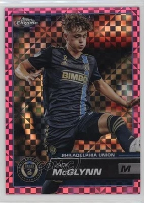 2023 Topps Chrome MLS Pink X-Fractor Jack McGlynn #1 - Image 1 of 2