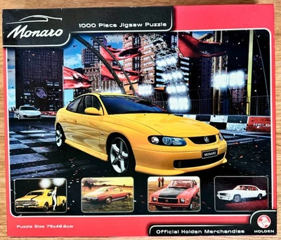 HOLDEN MONARO EVOLUTION 1000 PIECE JIGSAW PUZZLE - COMPLETE - VGC - FAST POSTAGE - image 1 of 3