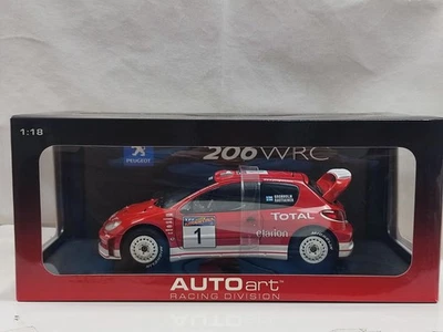 Autoart 1/18 2003 Peugeot 206 Wrc Rally Argentina Winner No1 Gronholm Model — 第 1/4 张图片