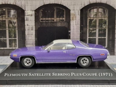 EDICOLA / DE AGOSTINI 1/43 - PLYMOUTH SATELLITE SEBRING PLUS COUPE 1971 - Immagine 1 di 4